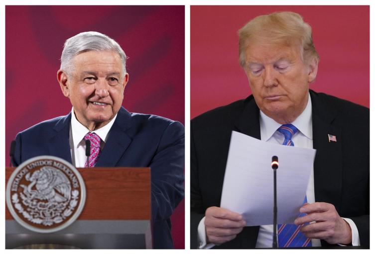 Trump y López Obrador