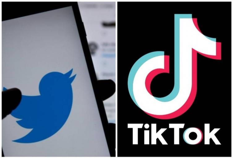 Twitter y TikTok