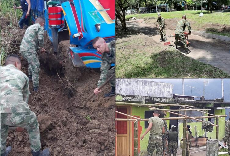 Ejército realiza buenas labores en el Tolima