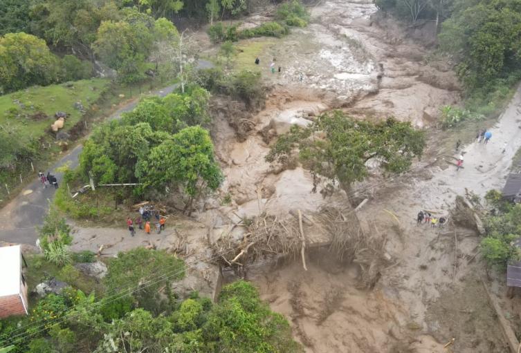 Fuertes lluvias en Huila 