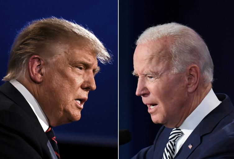 Trump y Joe Biden compiten por la Casa Blanca