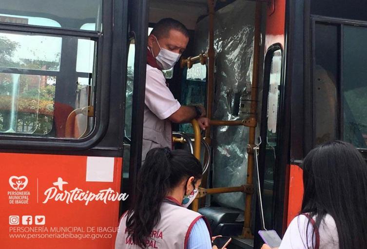 Personería buses Ibagué