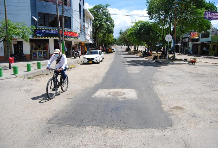 Obras carrera segunda Neiva