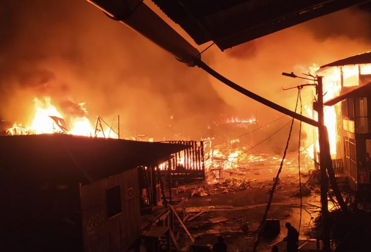 Incendio en Riosucio-Chocó Incendio en Riosucio-Chocó