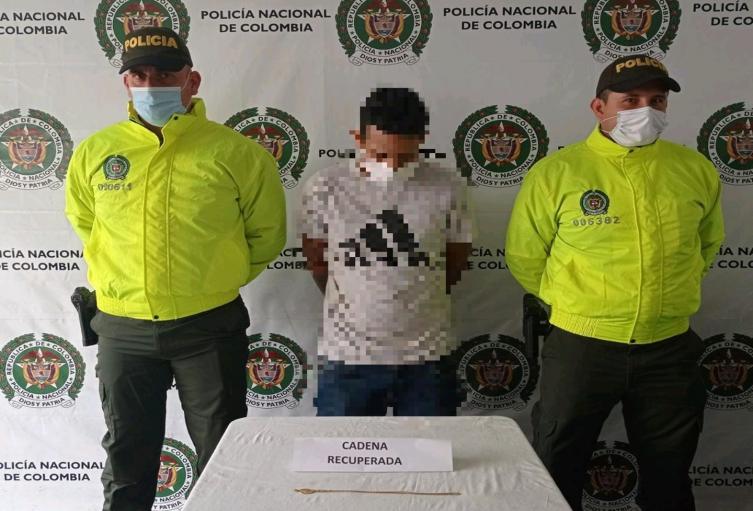 cayó alias 'Yova' ladrón de joyas de oro en Melgar