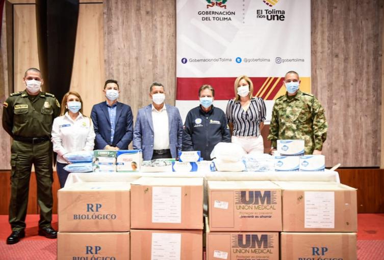 Elementos de bioseguridad por la Unidad