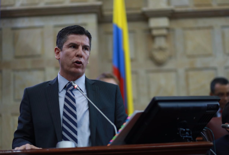 Ricardo Ferro, quien aparece en la gráfica de los representantes a la Cámara más destacados en la última legislatura