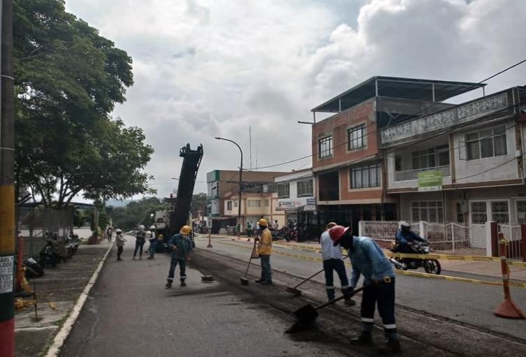 Intervención de la malla vial en Ibagué 2