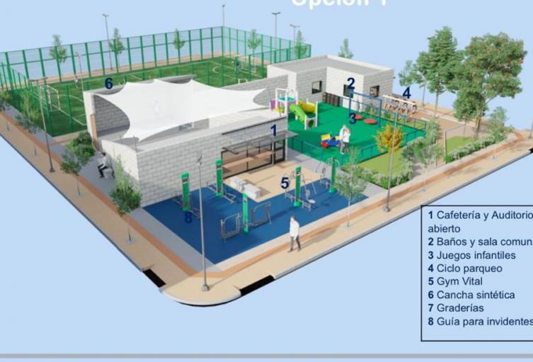  El complejo deportivo tendrá una inversión total de $1’250 millones de pesos aportados por el Gobierno Nacional.