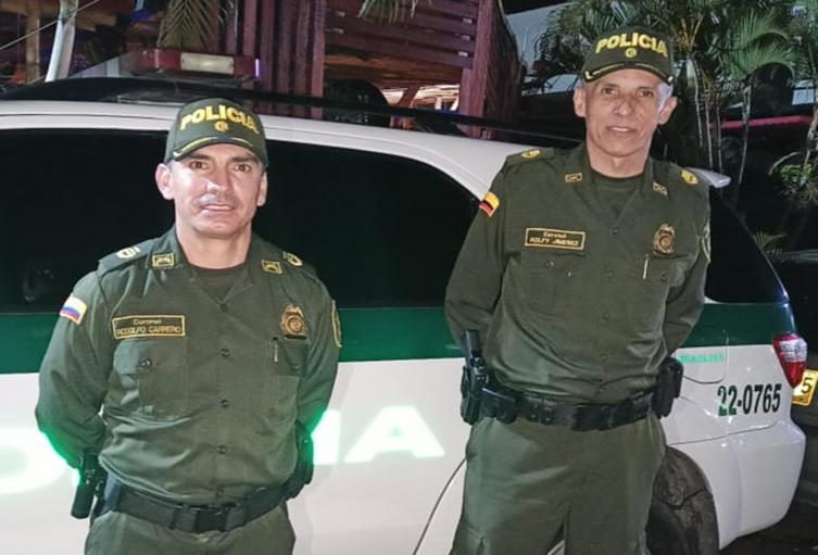 Cambio de mando en la Policía del Tolima, se va el coronel Carrero, llega el coronel Jiménez