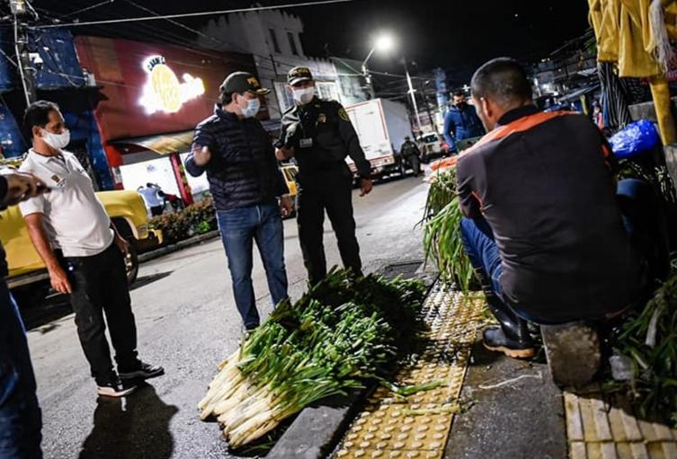 Autoridades se tomaron la Plaza de Mercado de la 21 en Ibagué