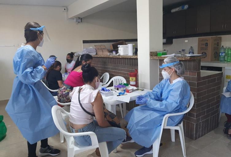 Realizan pruebas de Covid-19