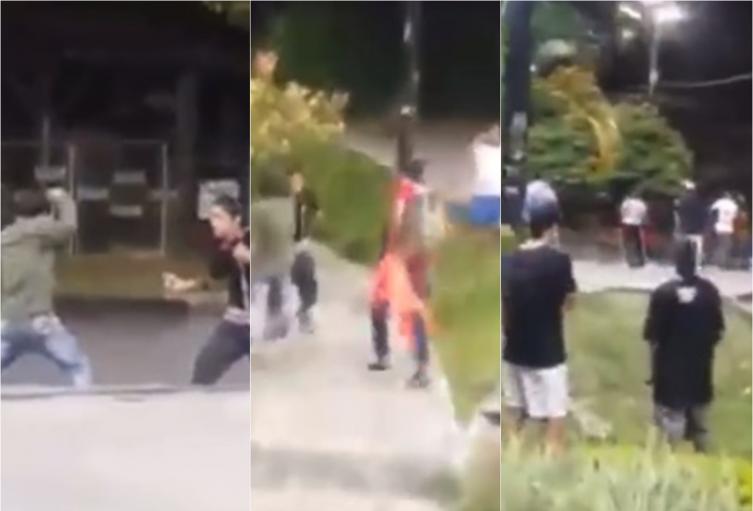 A cuchillo se agarraron jóvenes en el Skate Park de Ibagué