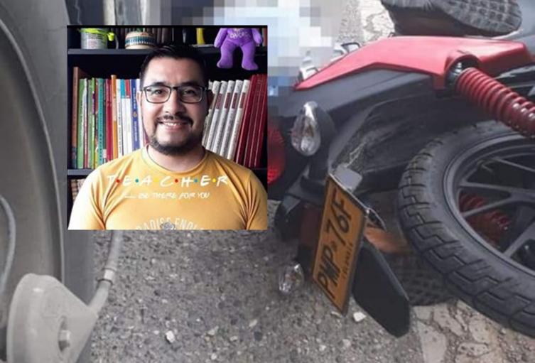 Falleció en accidente de tránsito profesor de ingles del colegio San Isidoro de El Espinal