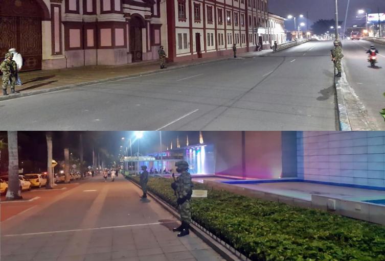Tropas del Ejército iniciaron patrullajes nocturnos en Ibagué