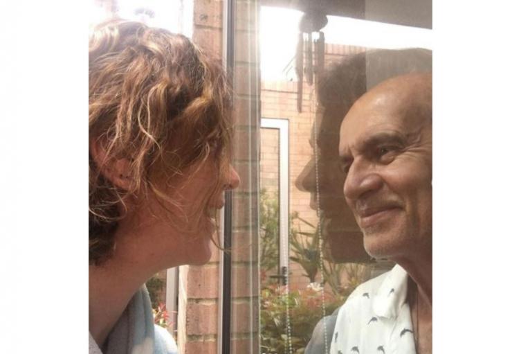 Actor Jairo Camargo y su esposa Patricia Tamayo