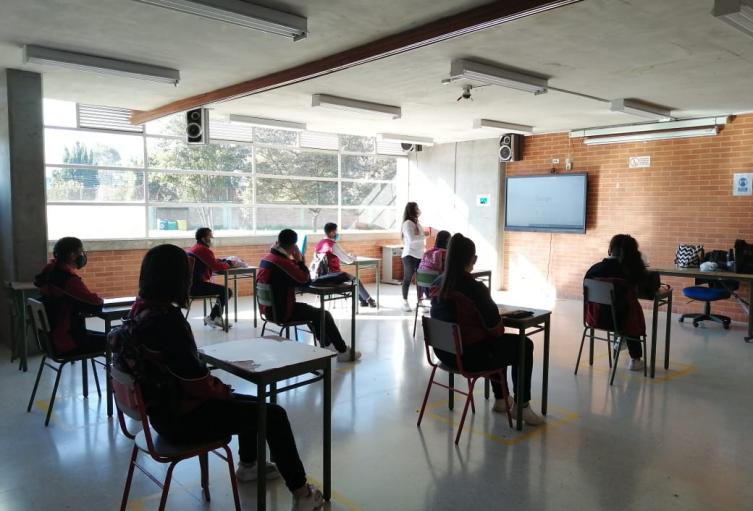 Colegios con alternancia durante la pandemia