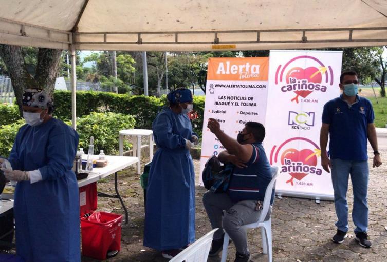 Jornada de vacunación en Ibagué