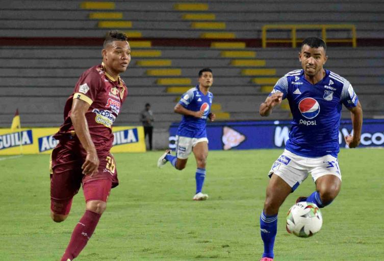 Tolima vs Millonarios; Liga Betplay