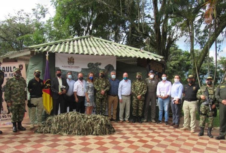 Sexta Brigada del Ejército entregó balance al Gremio Empresarial del Tolima