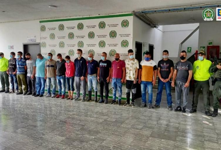 Cayeron 21 personas por hurto de hidrocarburos en Cundinamarca, Tolima, Antioquia y Valle del Cauca