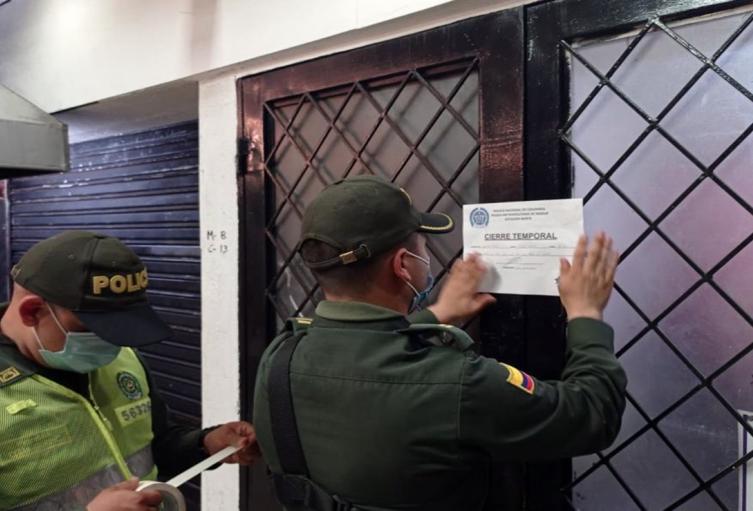 Cierre temporal de restaurantes en Ibagué