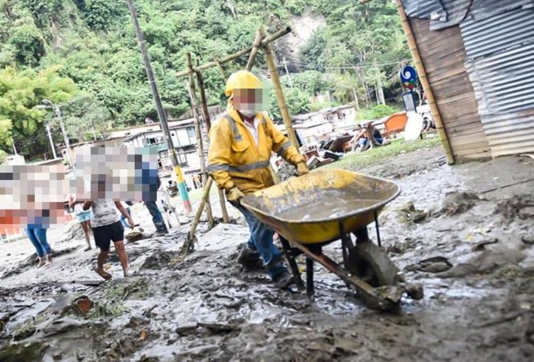 ¡Qué tristeza! Ladrones se llevaron lo poco que les quedó a los damnificados del Baltazar