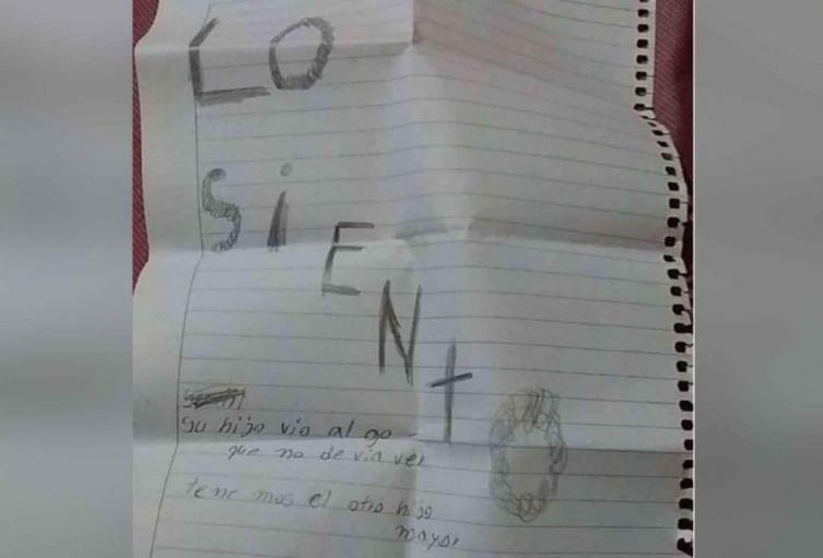 Carta menor muerto