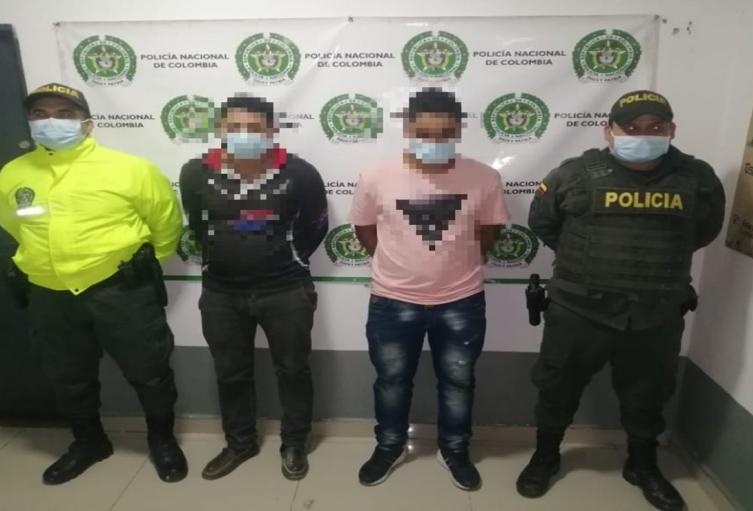 Tras contundente operativo capturaron dos sujetos que le causaron la muerte a una persona en Planadas