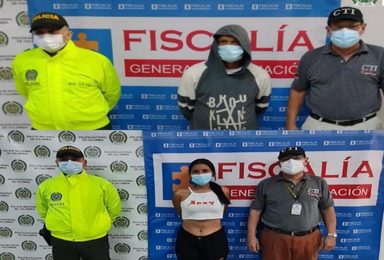 A la cárcel pareja por participar en varios hurtos en El Espinal