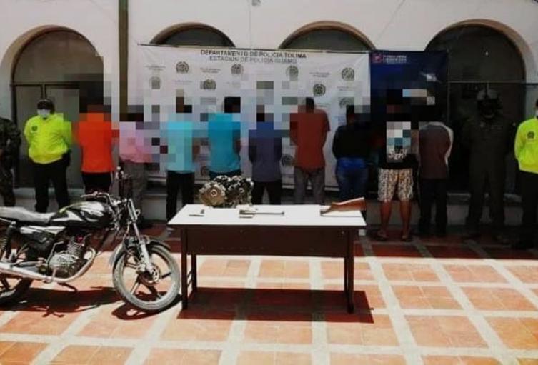 Duro golpe a ‘Los Caracolís’ dedicados al microtráfico en casi todos los barrios de Ortega