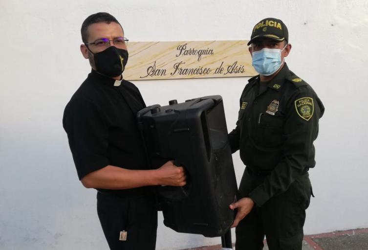 Recuperaron elementos hurtados de la Parroquia San Francisco de Asís en Boquerón