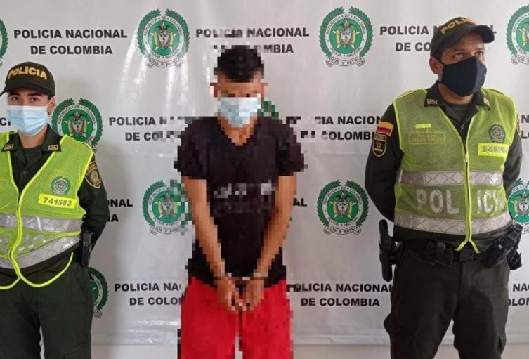 Capturaron a ‘Gilber’, peligroso delincuente del grupo ‘Los Caracolí’ en Ortega