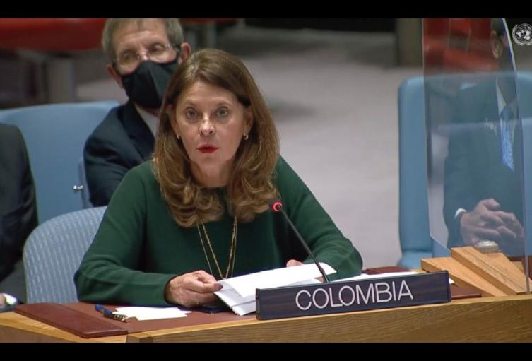 Canciller Marta Lucía Ramírez en Consejo de Seguridad de la ONU