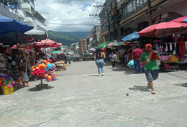 Carrera Tercera con calle 14 de Ibagué
