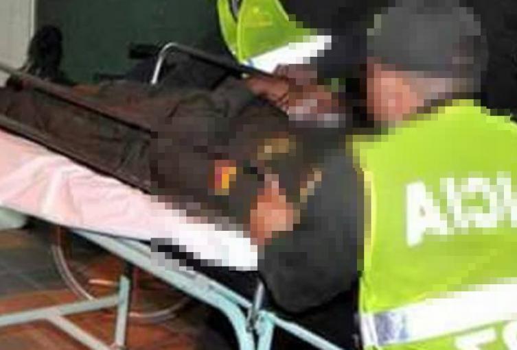 policia herido