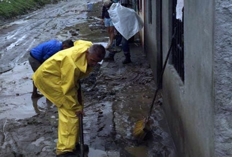 Trabajos en el Cañón del Combeima de Ibagué