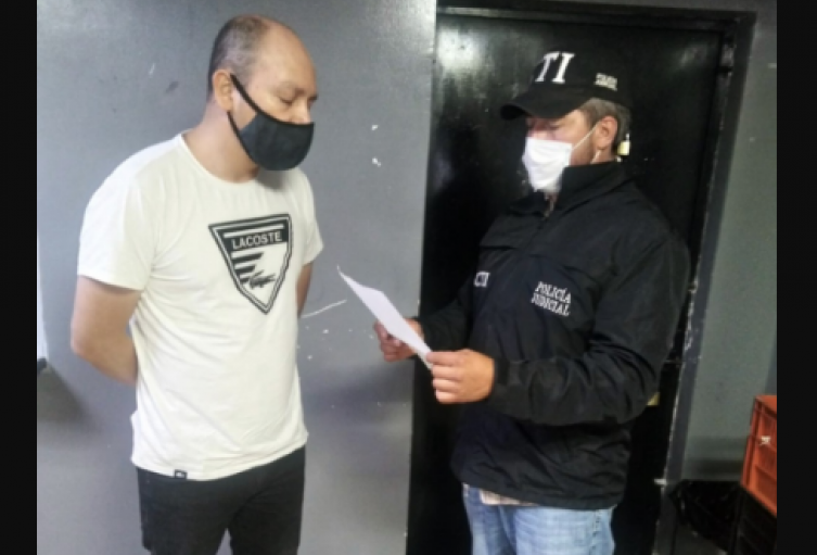 Pablo Enrique Roa Duarte fue capturado en Sabanagrande, Atlántico.