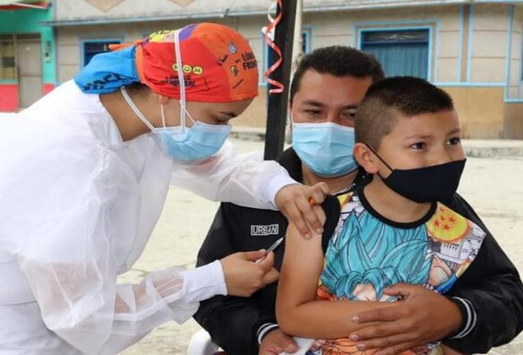 Vacunación niños