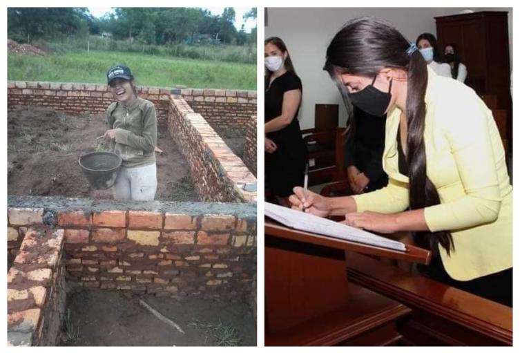 Albañil a abogada en Paraguay