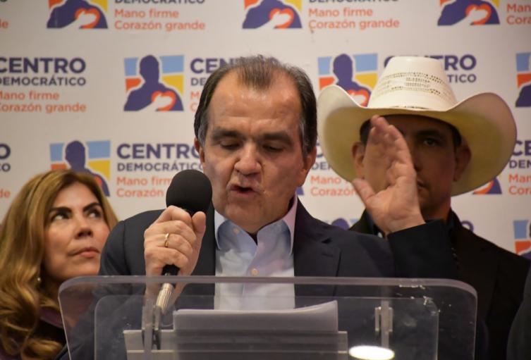 Óscar Iván Zuluaga, candidato del Centro Democrático