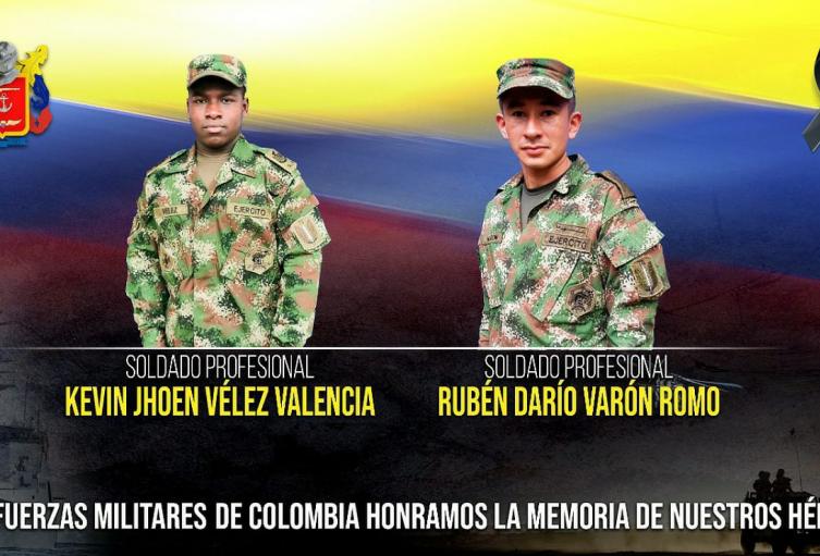 Dos soldados asesinados 