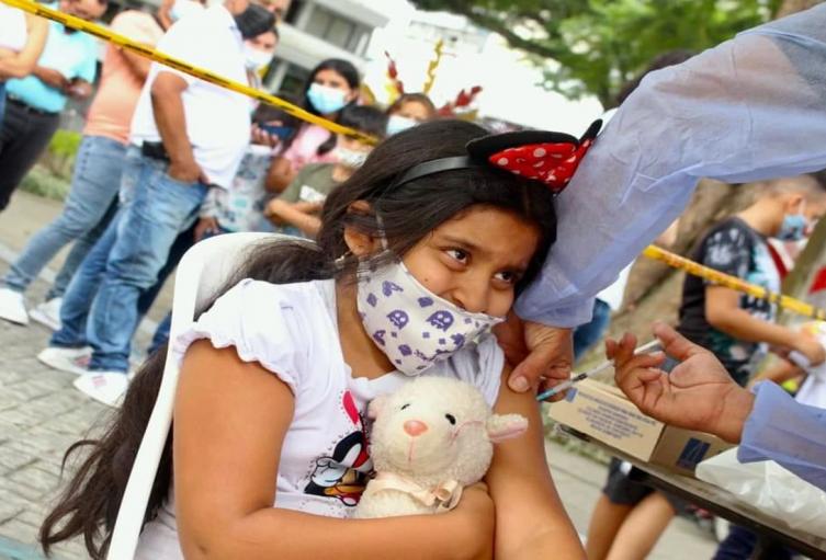 vacunación en niños de Ibagué