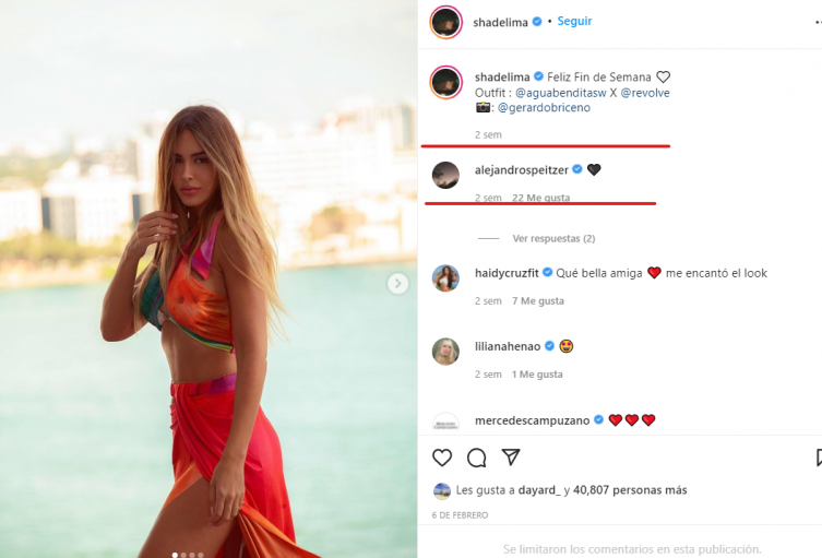 Shannon de lima y Alejandro Speitzer
