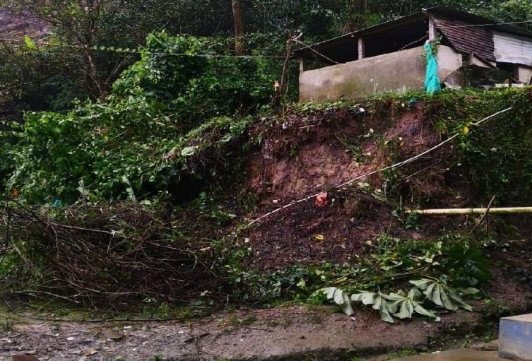 Desastre por fuertes lluvias
