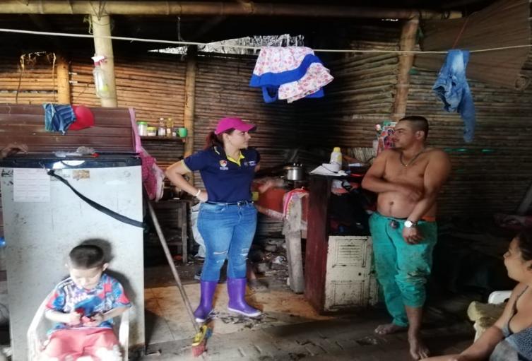 Afectados por las lluvias en Ibagué