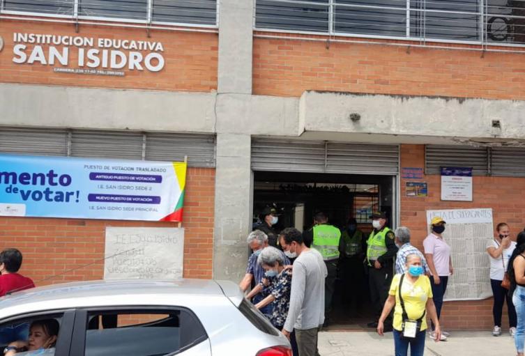 Puesto de votación San Isidro