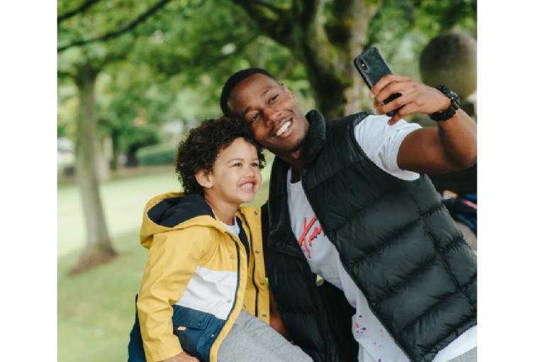 Foto papá e hijo 
