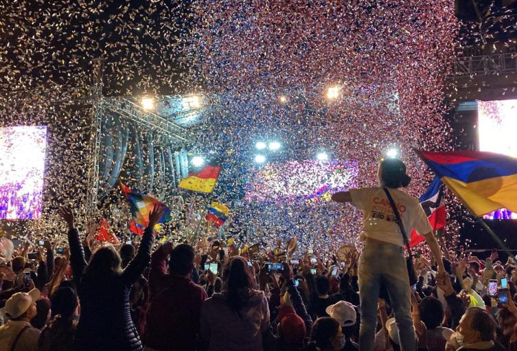 Cierre de campaña de Petro