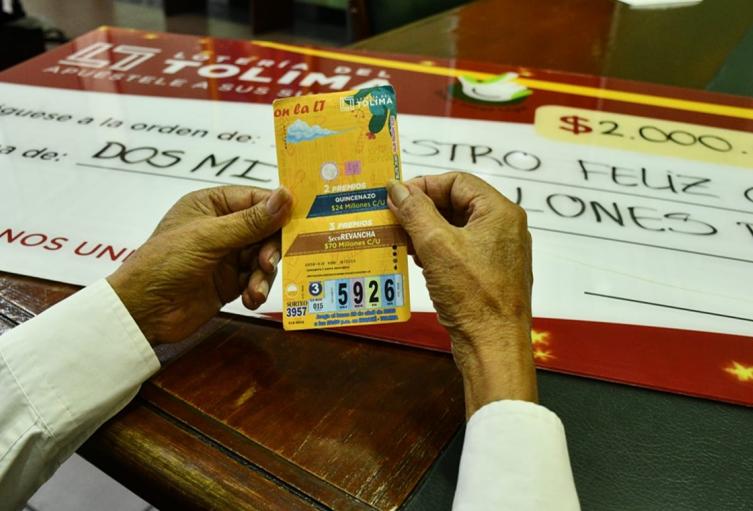 Premio mayor de la Lotería del Tolima